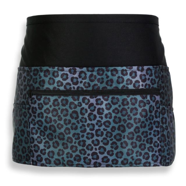 leopard print kitchen apron