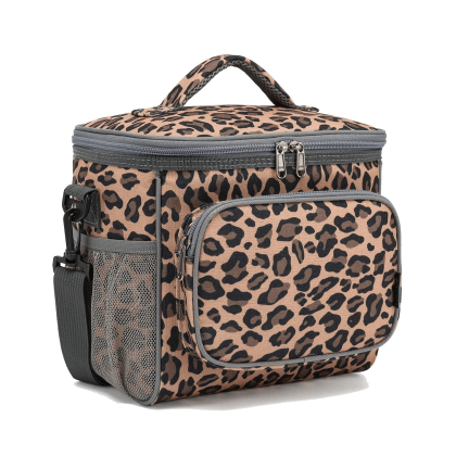 Lunch Bag Leopard Pattern