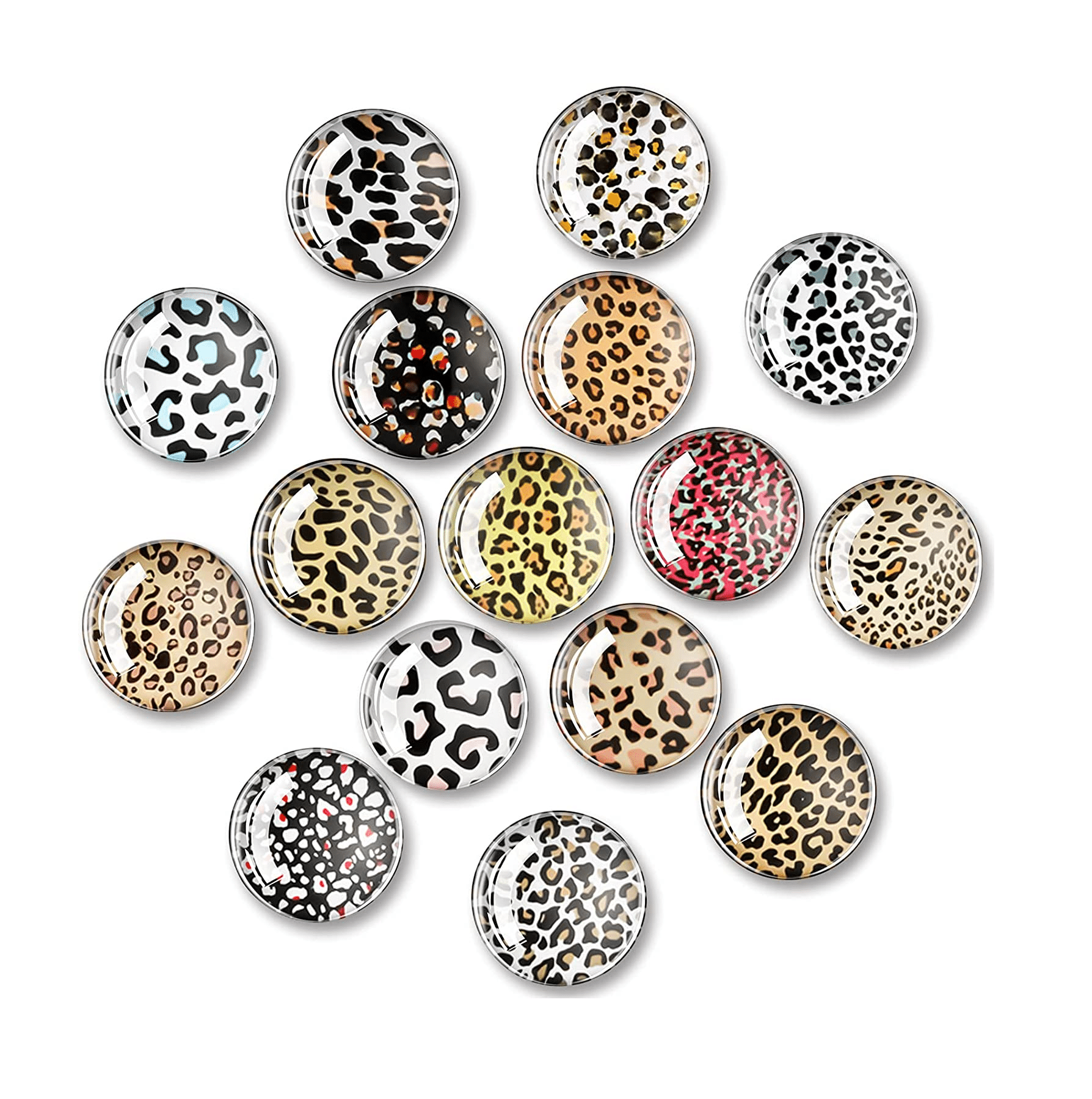 Leopard Print Magnet Set