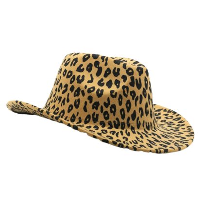 cowboy hat leopard pattern