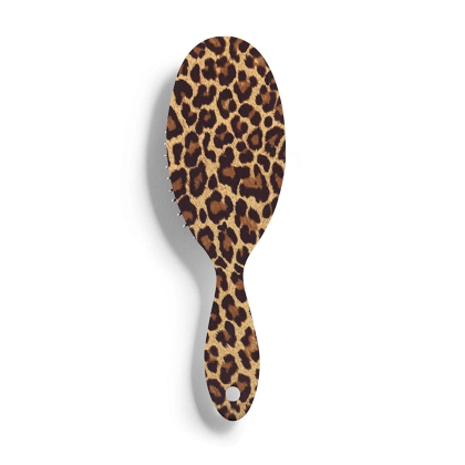 Leopard Print Hair Detangling Brush