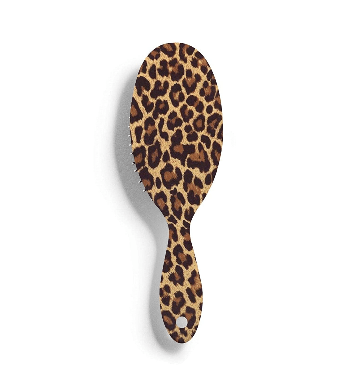 Leopard Print Hair Detangling Brush