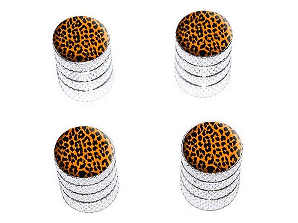 leopard print tire valve caps