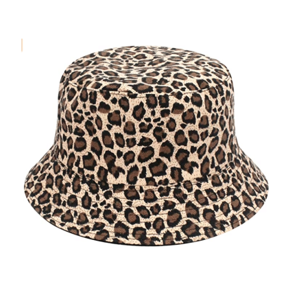 Bucket Hat Leopard Printed