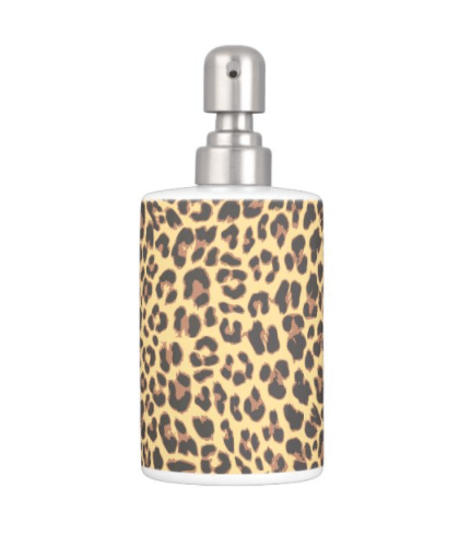 Leopard Pattern Soap Dispenser