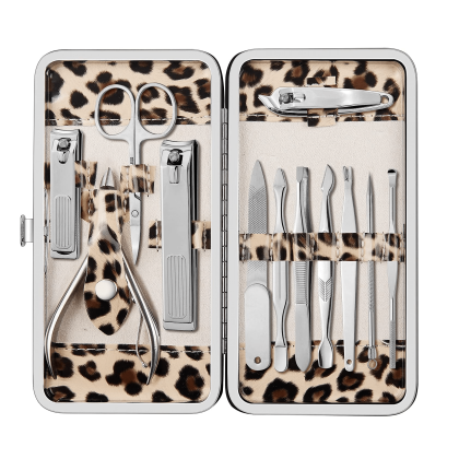 Leopard Print Tweezer Set