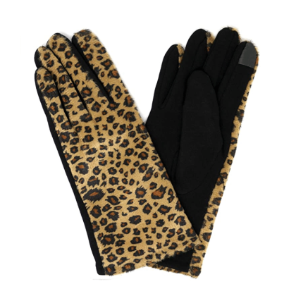 Leopard Printed Gloves