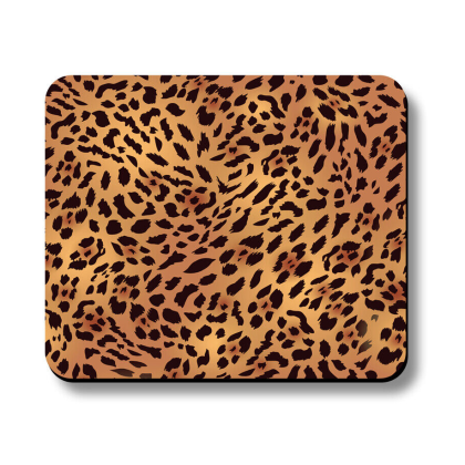 leopard pattern mousepad