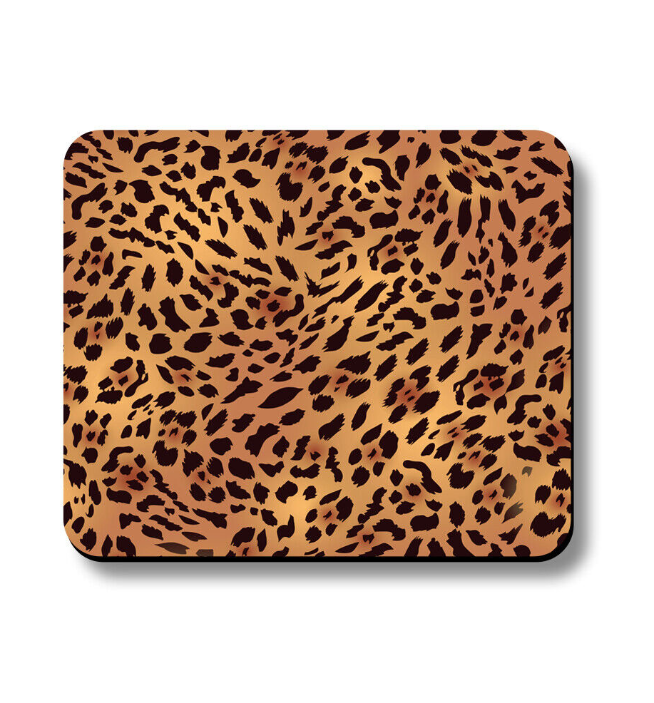 leopard pattern mousepad