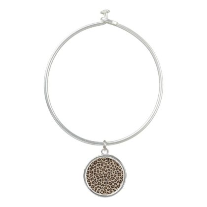 leopard pattern print bangle bracelet