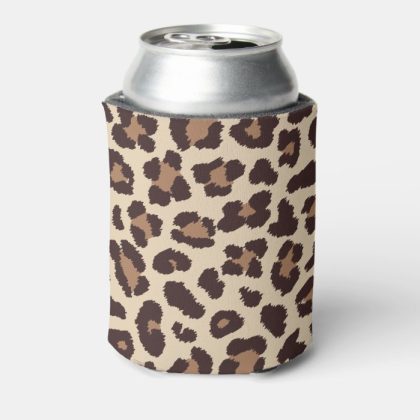 leopard print pattern can cooler