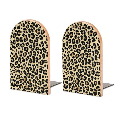 bookend leopard print