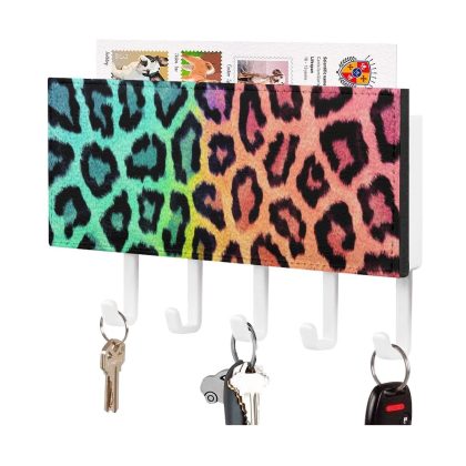 leopard mail key holder