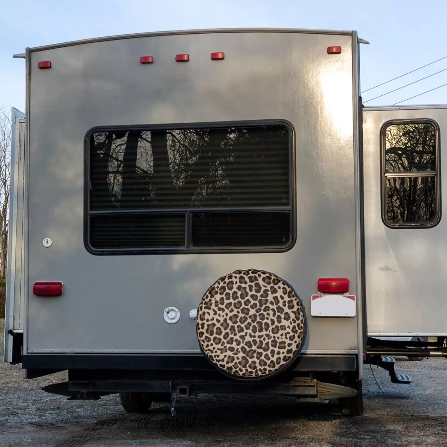 animal print tire cover leopard
