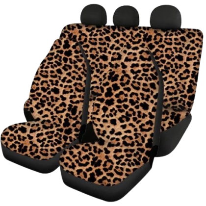 leopard print car seat cover