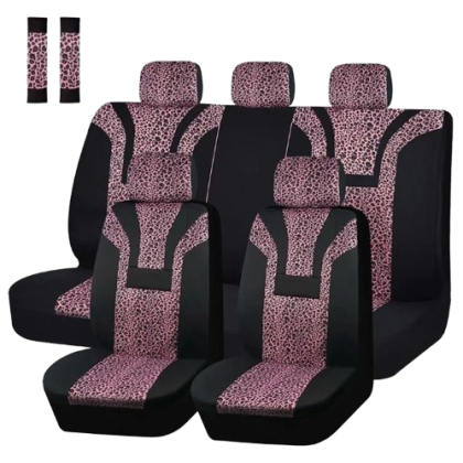 leopard print car seat cover