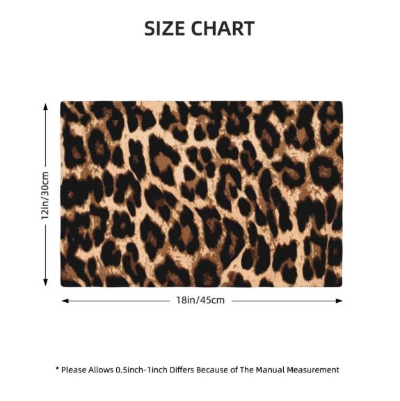 leopard print placemats