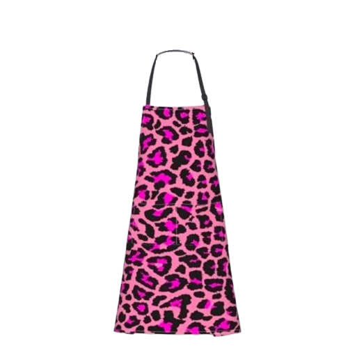 leopard print kitchen apron