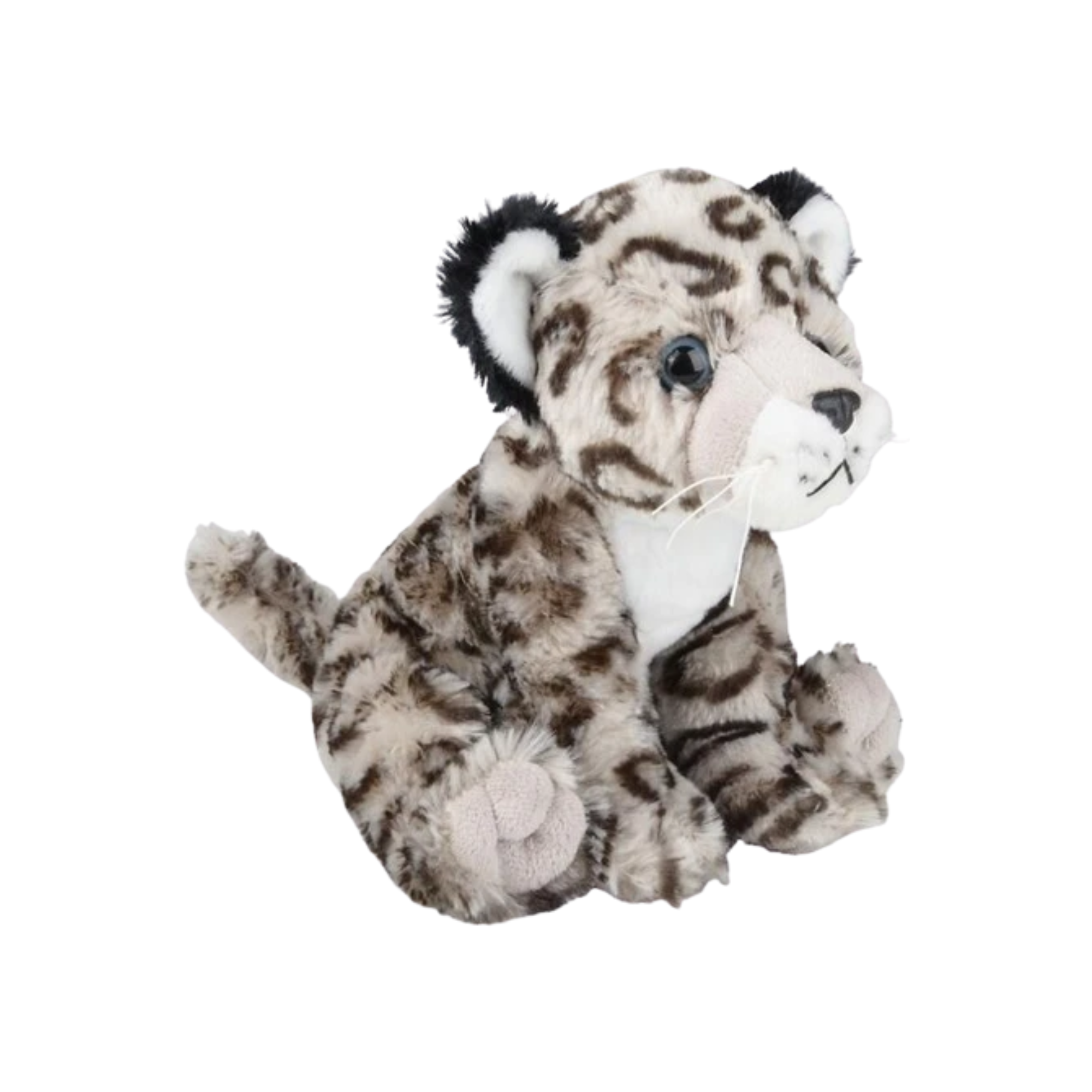 snow leopard stuffed animal (10" in)