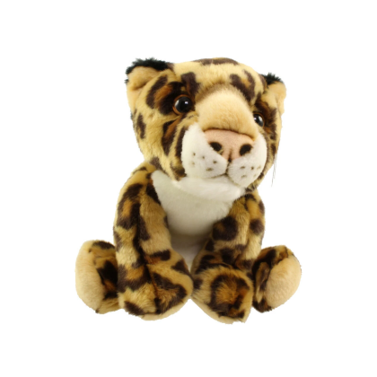 adventure planet floppy leopard plush (12" in)