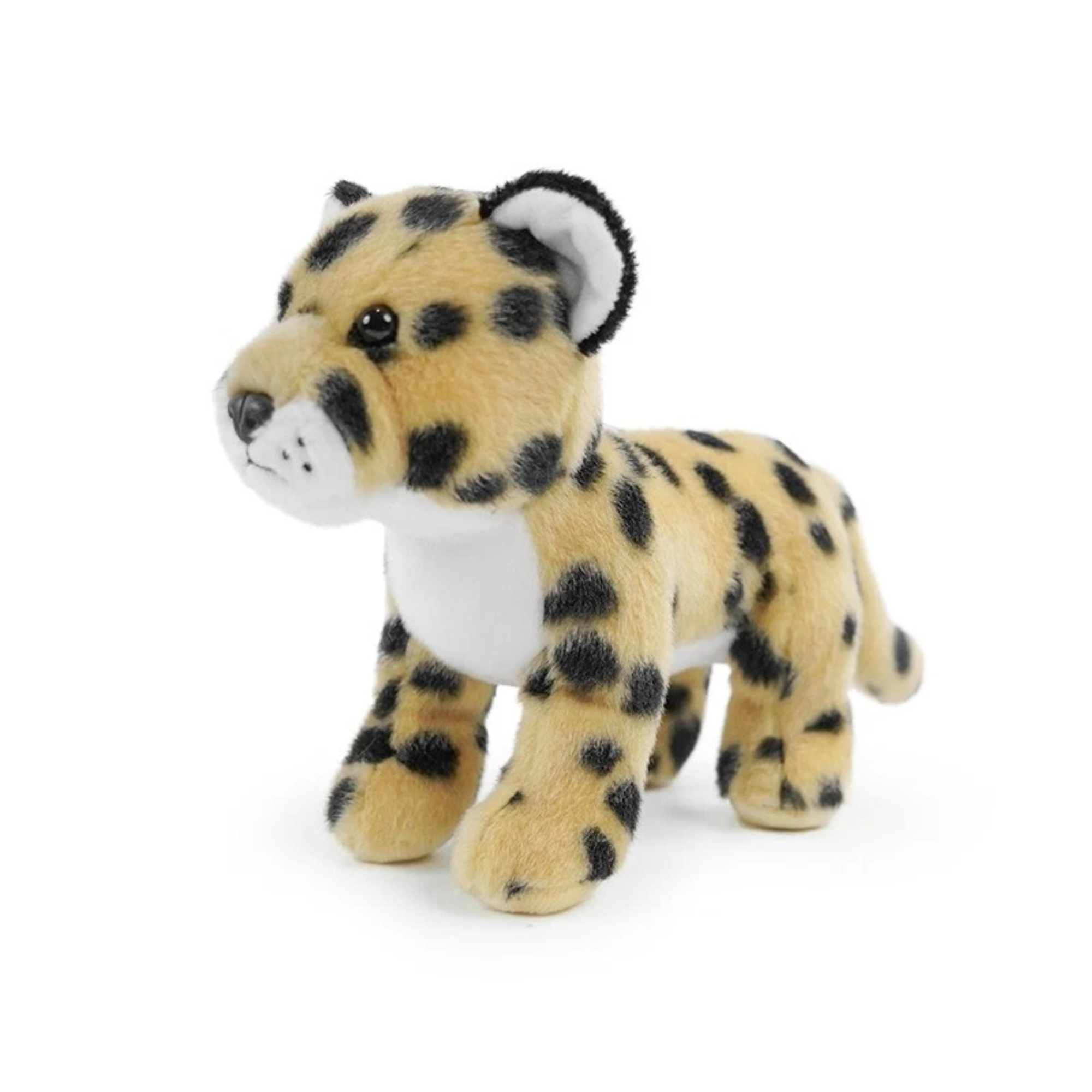 leopard super soft plush (8" in)