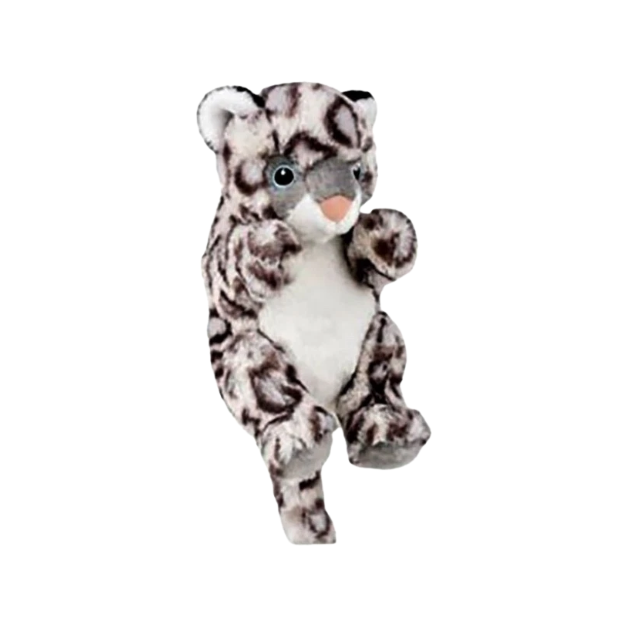 cute snow leopard cub plush (8" in)