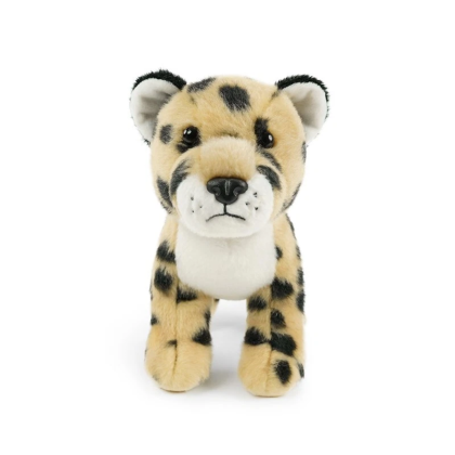 leopard super soft plush (8" in)