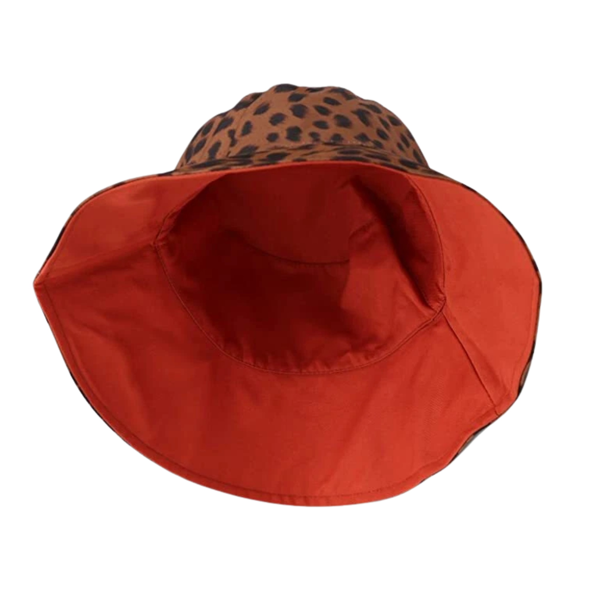 women's leopard print bucket hat