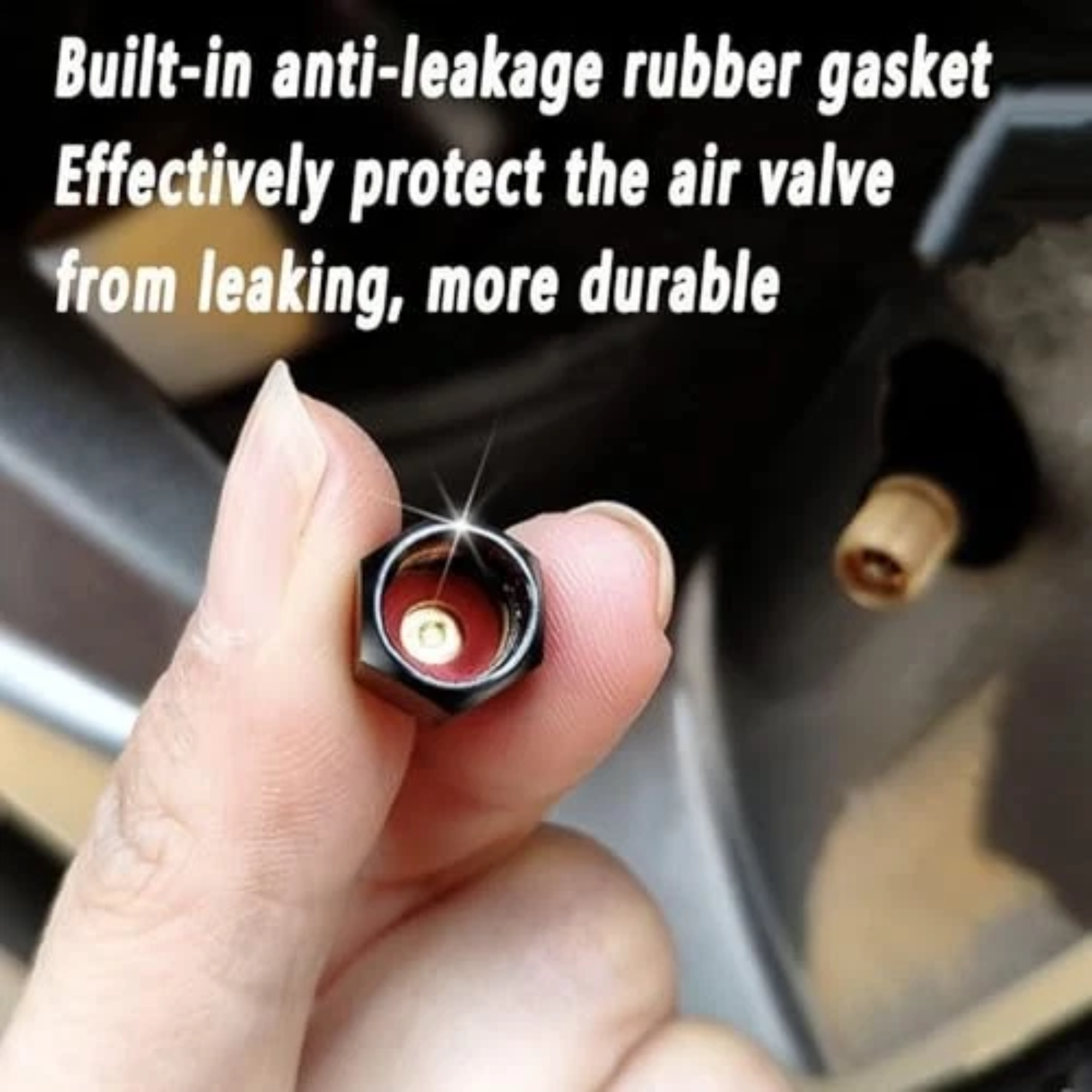 aluminum leopard tire valve stem caps cover