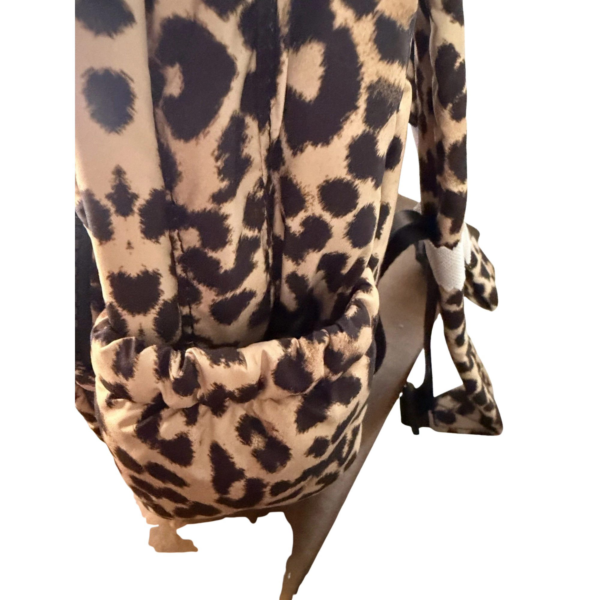 Leopard Print Mini Backpack - Image 5