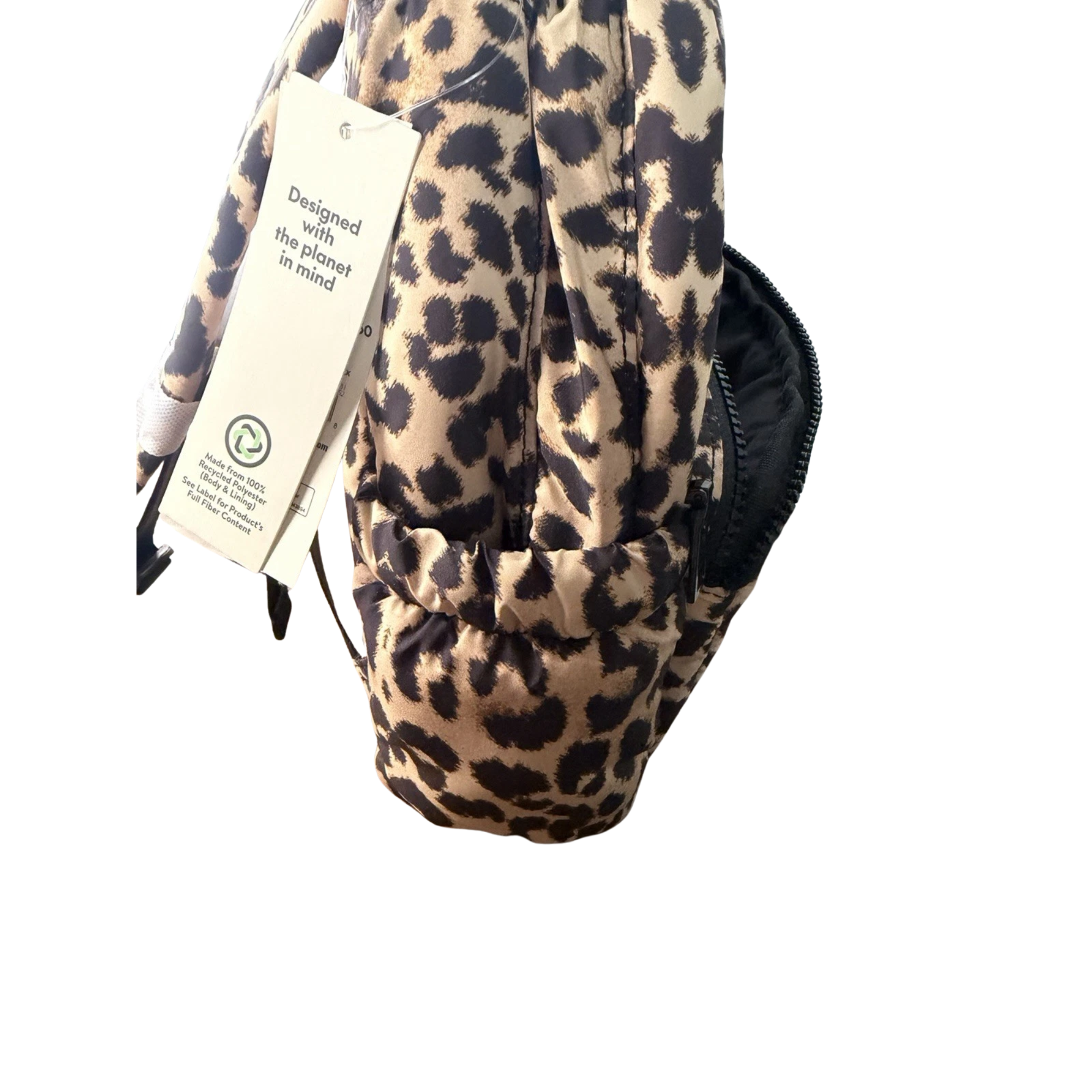 Leopard Print Mini Backpack - Image 3