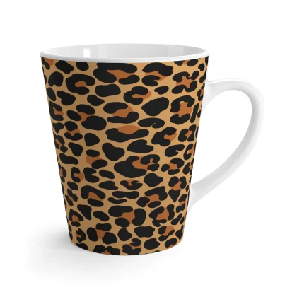 Leopard Print Ceramic Coffee Mug